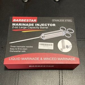 Barbestar Marinade Injector, Stainless Steel